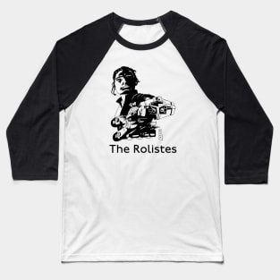 The Rolistes Podcast (Darkstryder B&W) Baseball T-Shirt